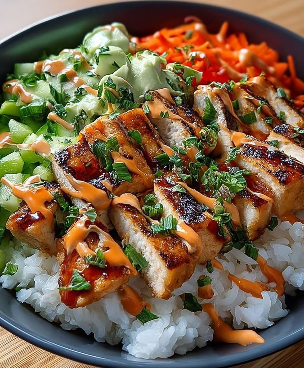 Bang Bang Chicken Bowl