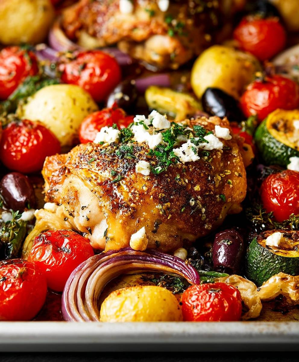 Greek Sheet Pan Chicken
