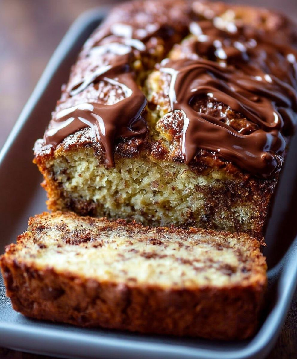 Nutella Banana Bread