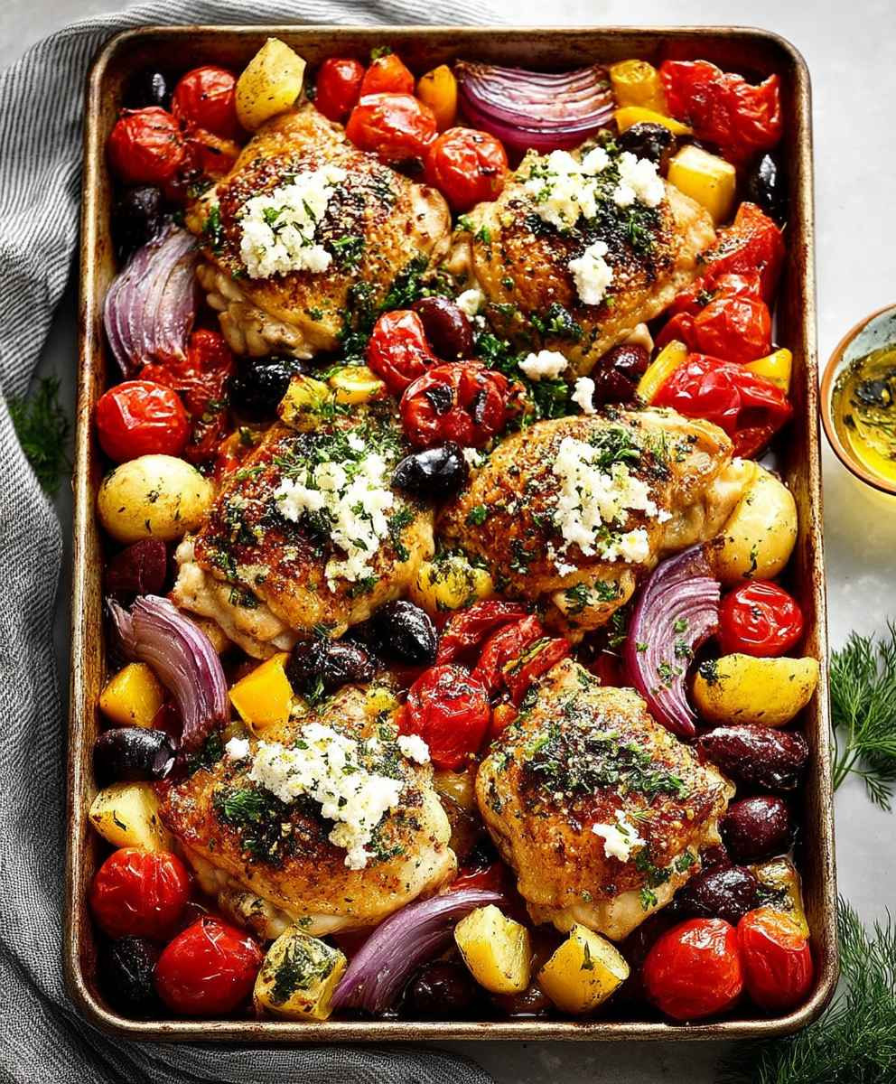 Greek Sheet Pan Chicken