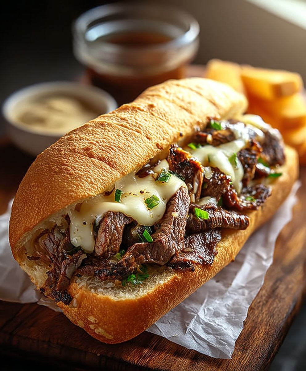 Philly Cheese Steak Sandwich