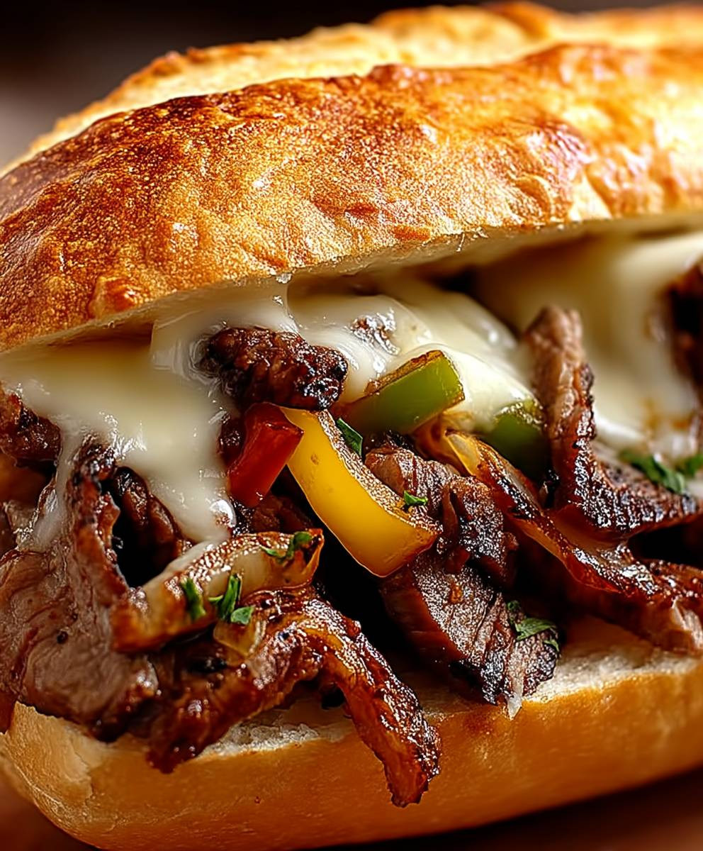 Philly Cheese Steak Sandwich