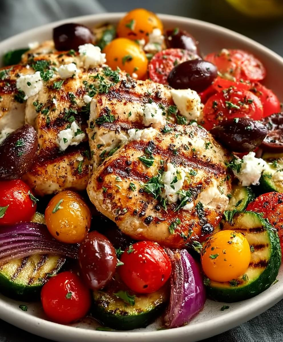 Greek Chicken and Veggies
