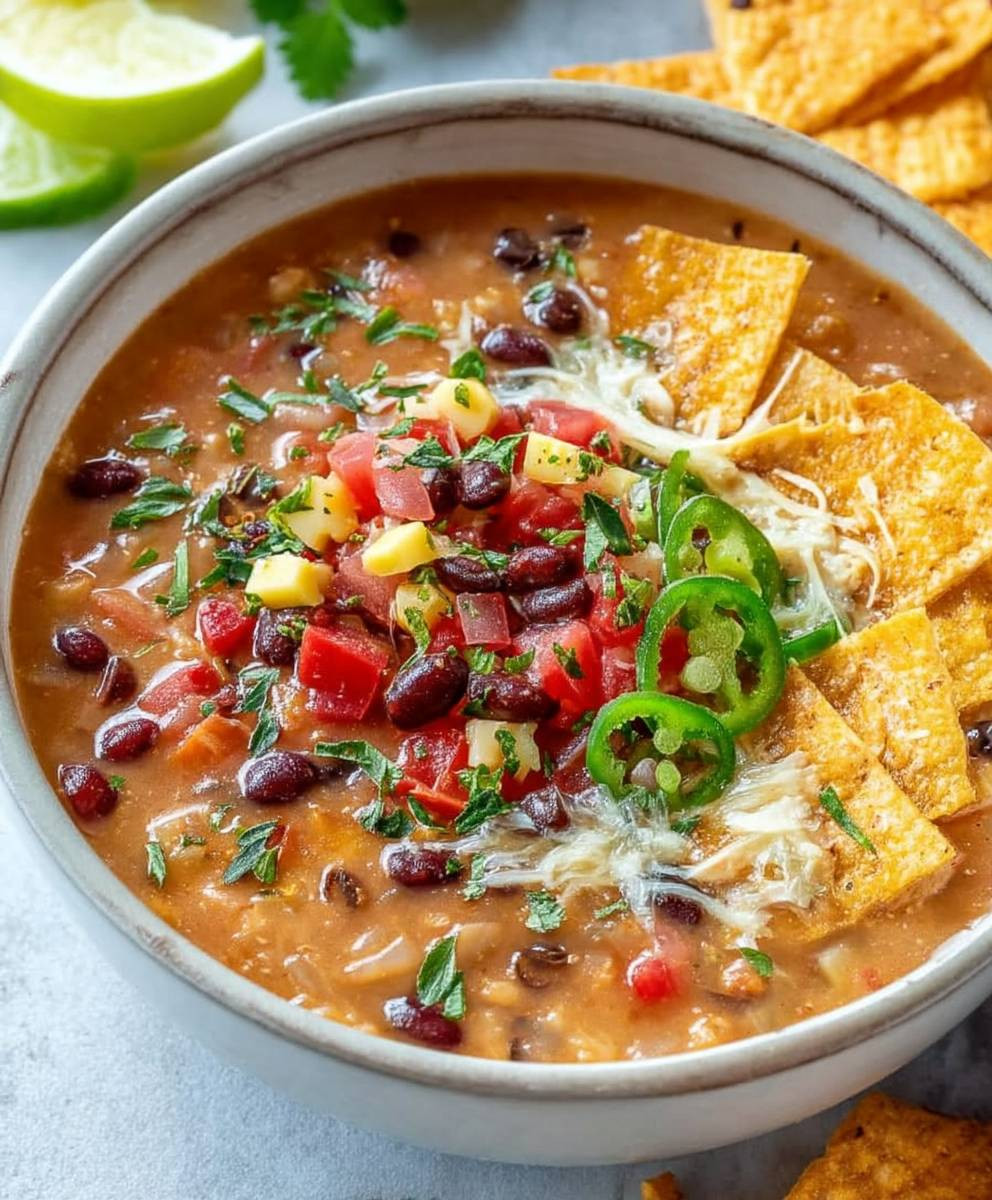 Lentil Tortilla Soup