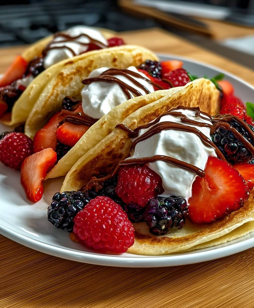 Pancake tacos