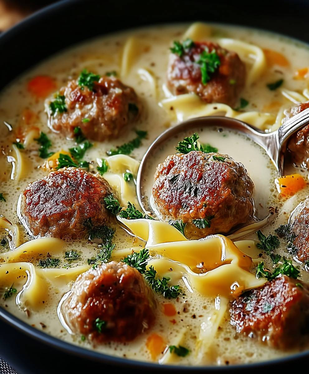 Swedish Meatball Soup