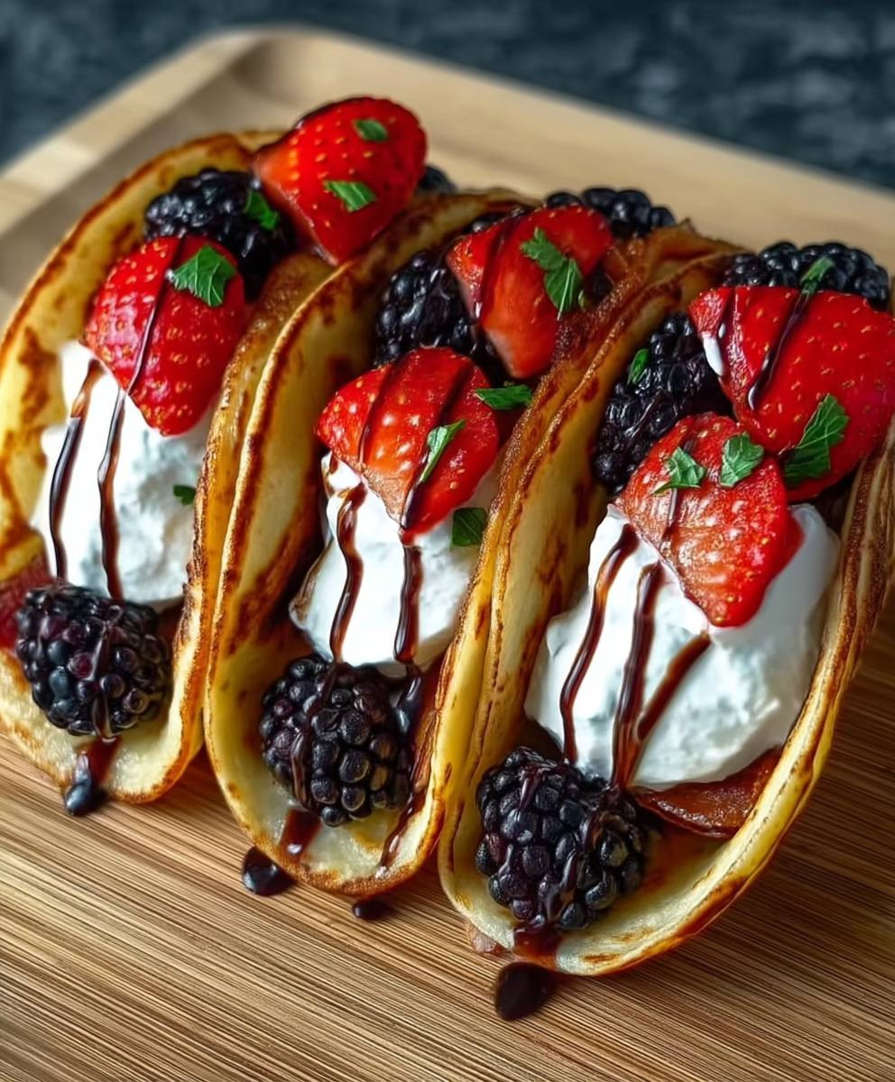 Pancake tacos