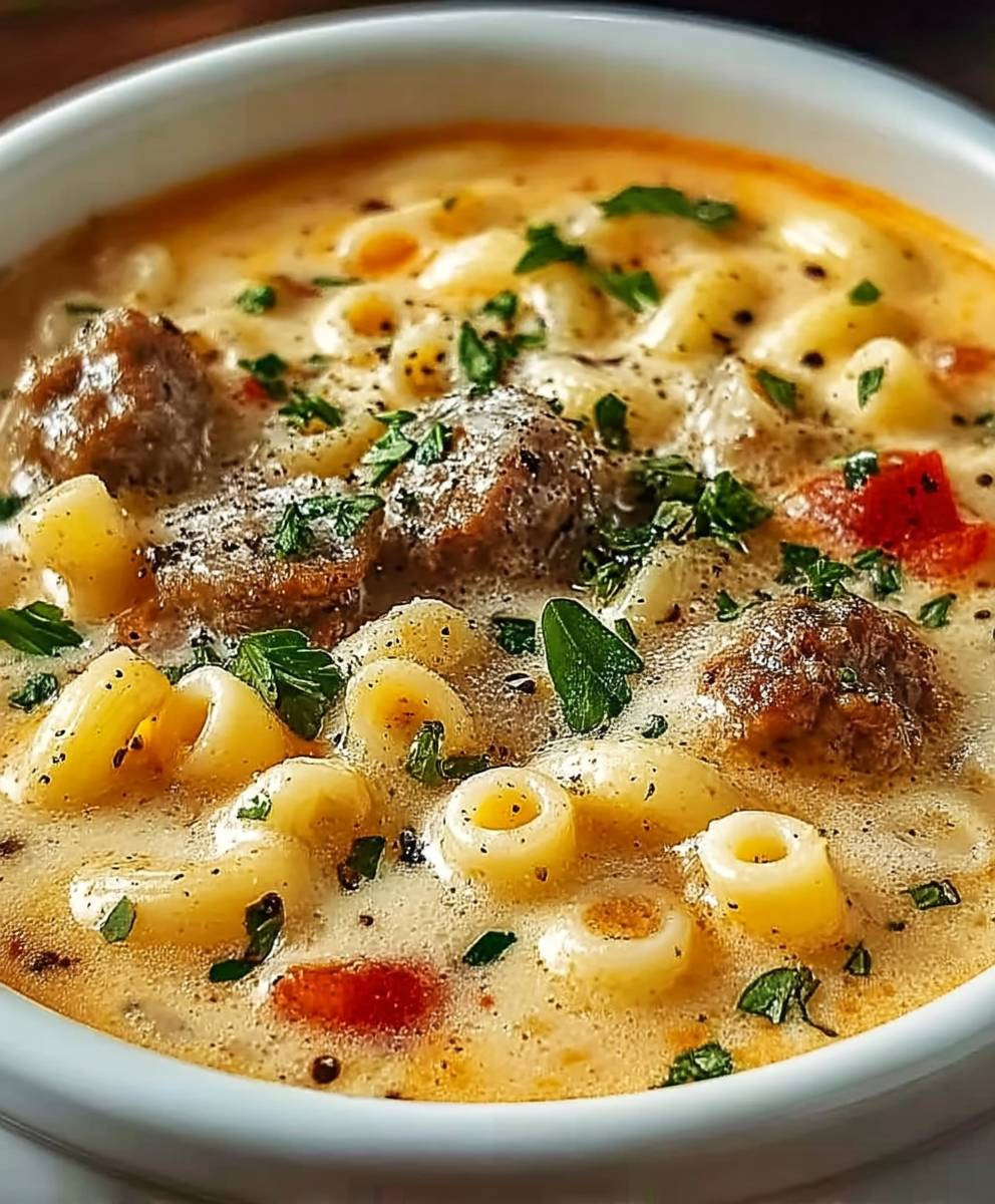Sausage Ditalini Soup