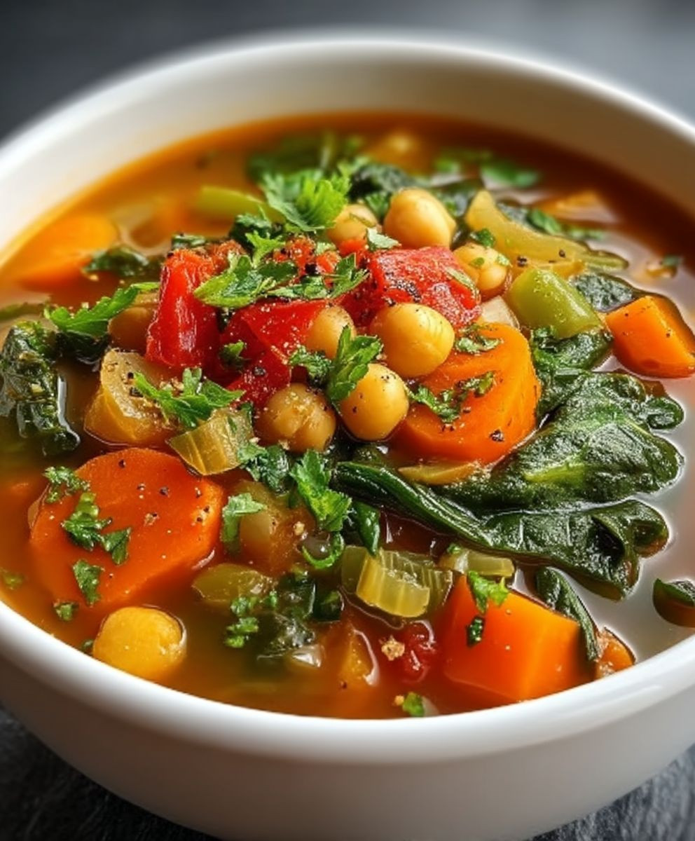 High Protein Vegetable Soup