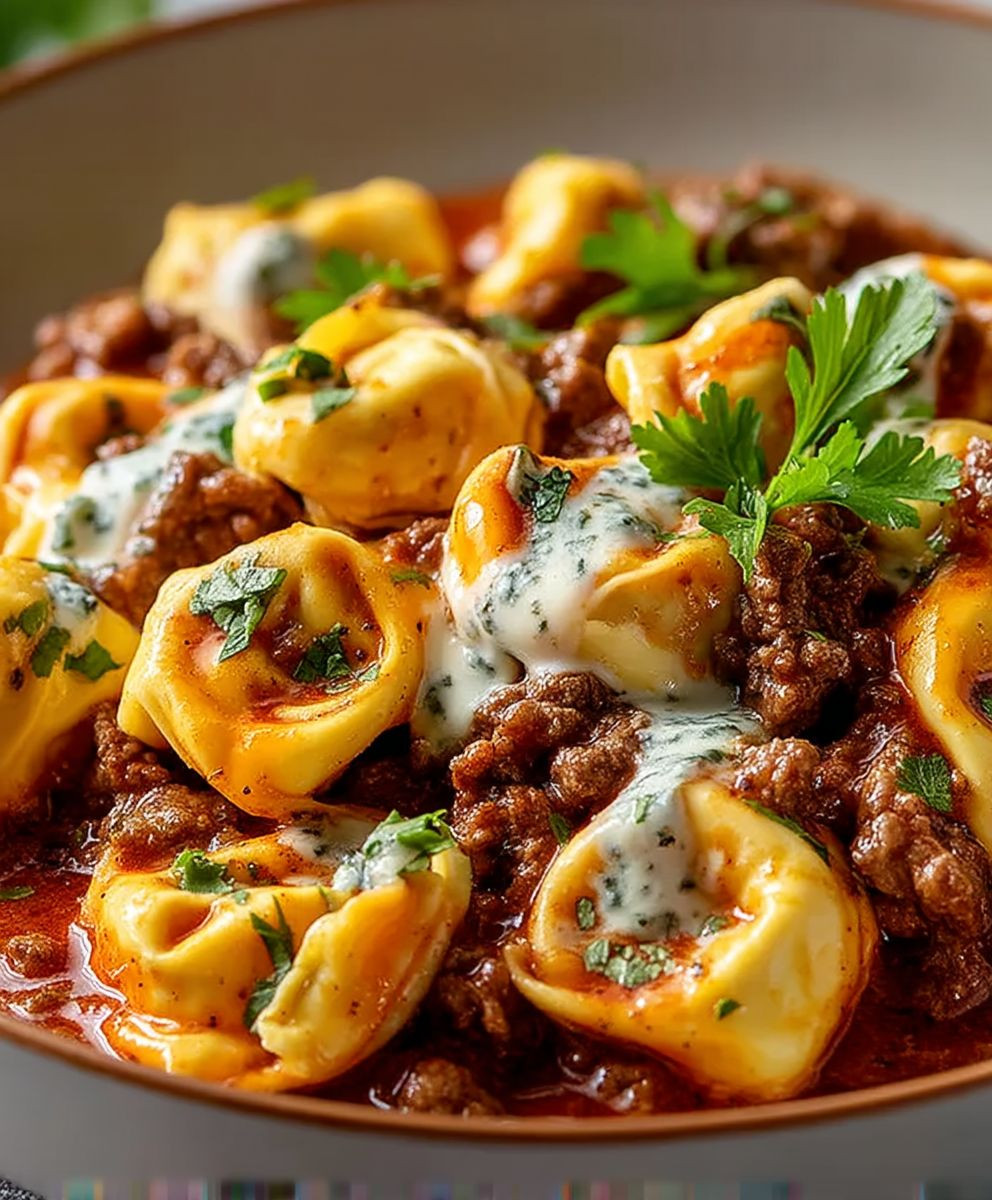 Beef Enchilada Tortellini