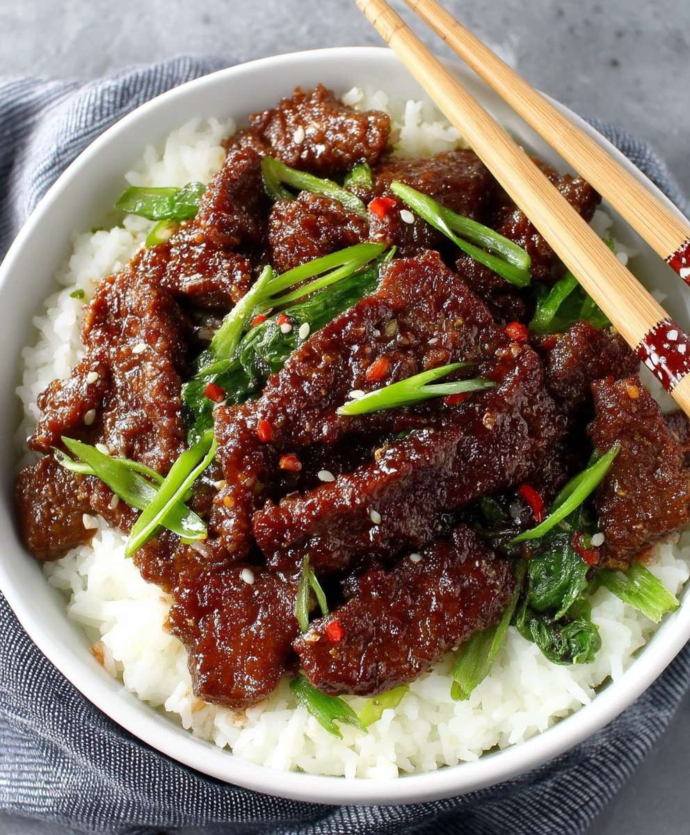 Mongolian Beef 30 Minute