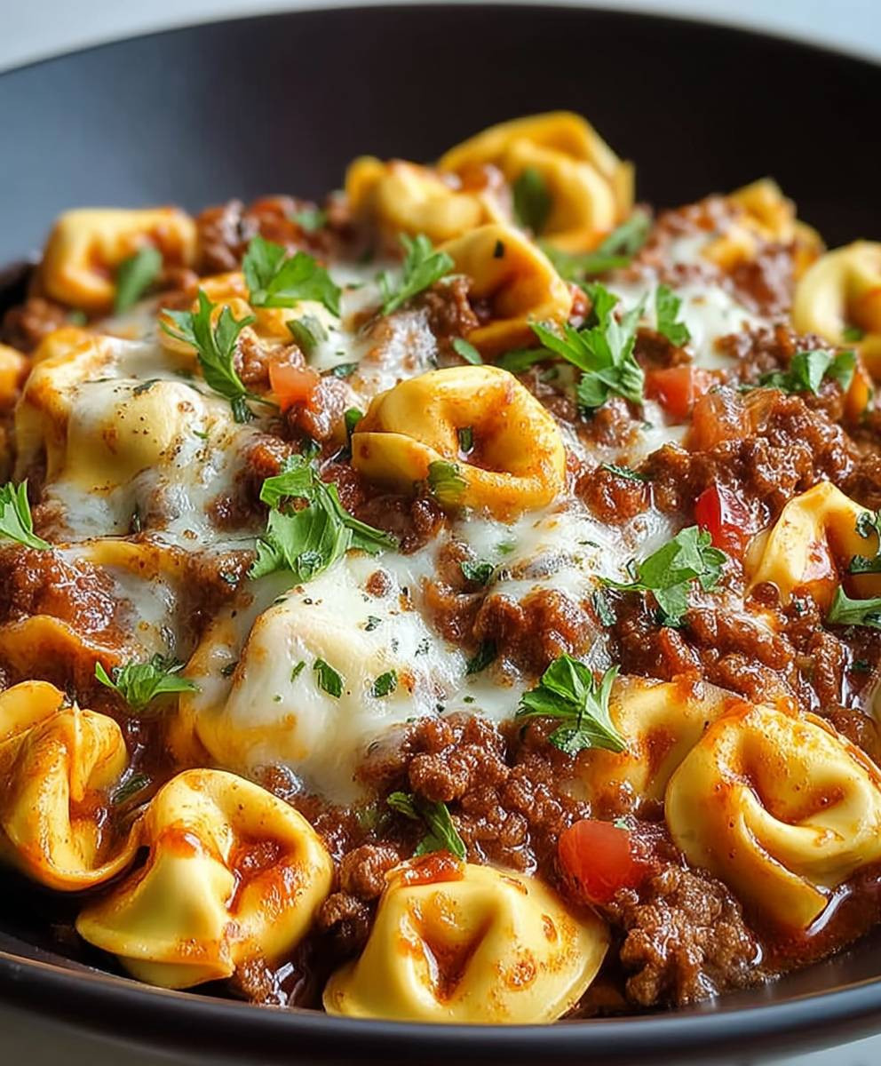 Beef Enchilada Tortellini