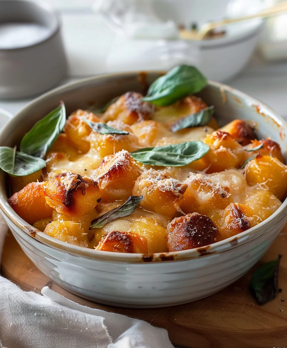 Air Fryer Pumpkin Gnocchi Cake: Sweet & Savory Delight