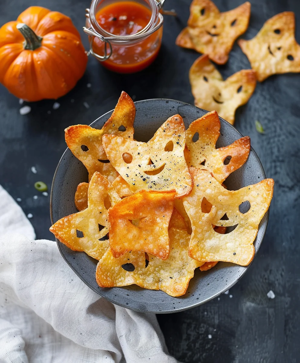 Spooky Baked Halloween Chips: Fun & Easy Halloween Treat