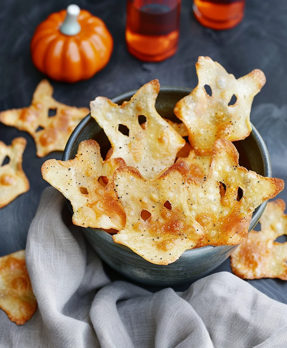 Spooky Baked Halloween Chips: Fun & Easy Halloween Treat