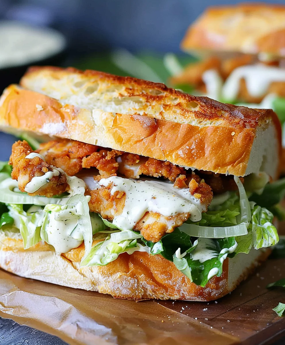 Chicken Caesar Sandwich Recipe - Quick & Easy Lunch!