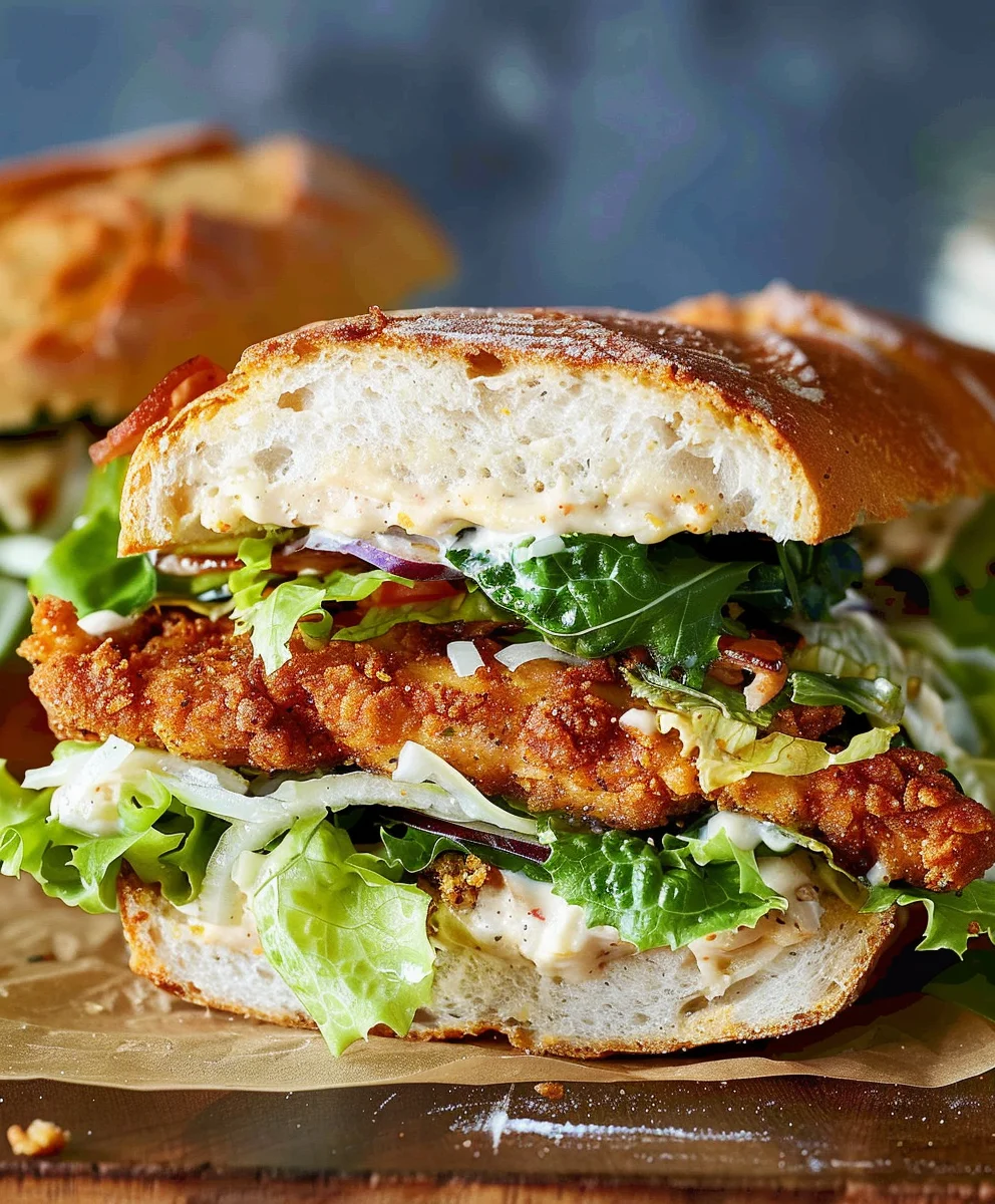 Chicken Caesar Sandwich Recipe - Quick & Easy Lunch!