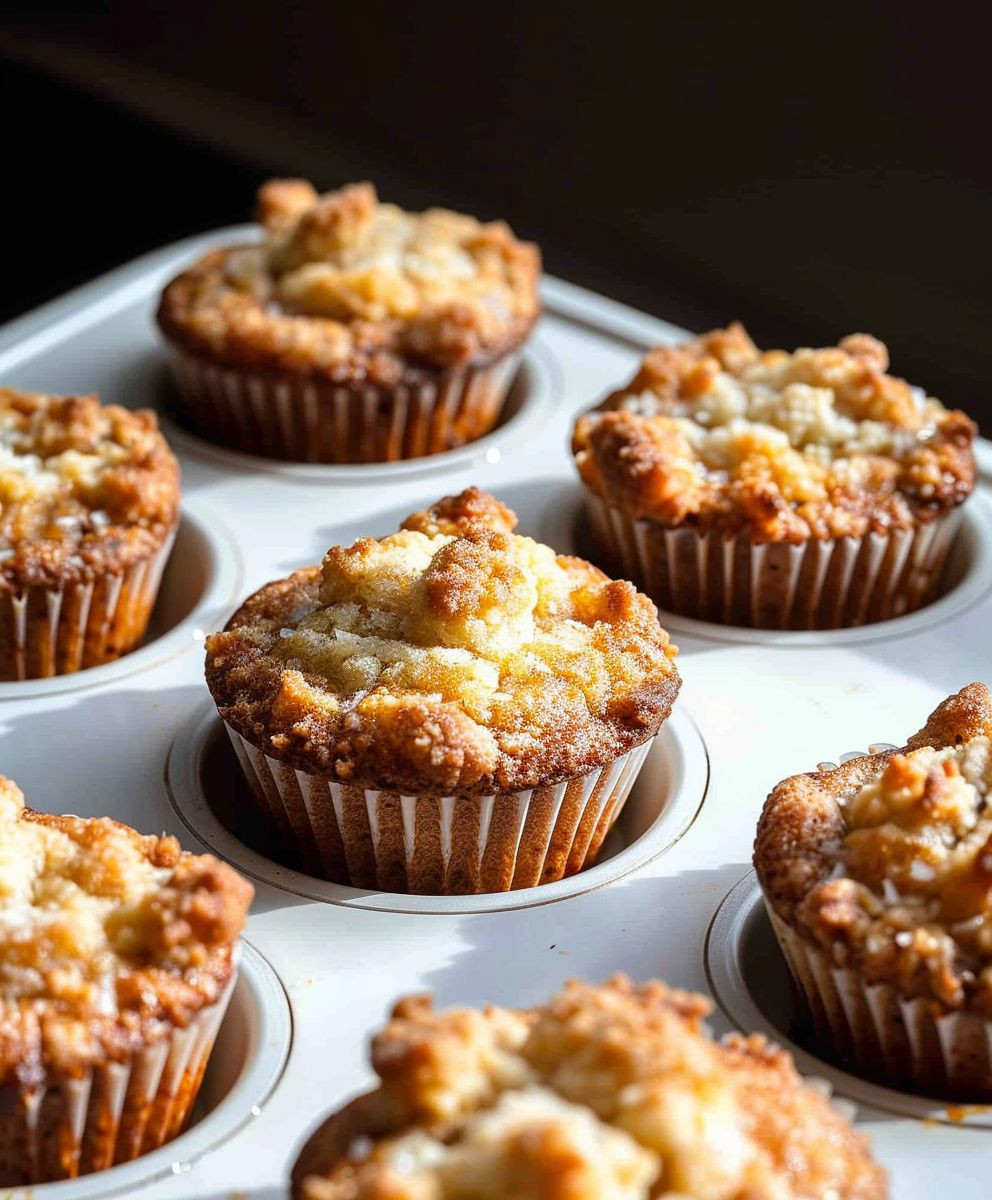 Apple Fritter Muffins