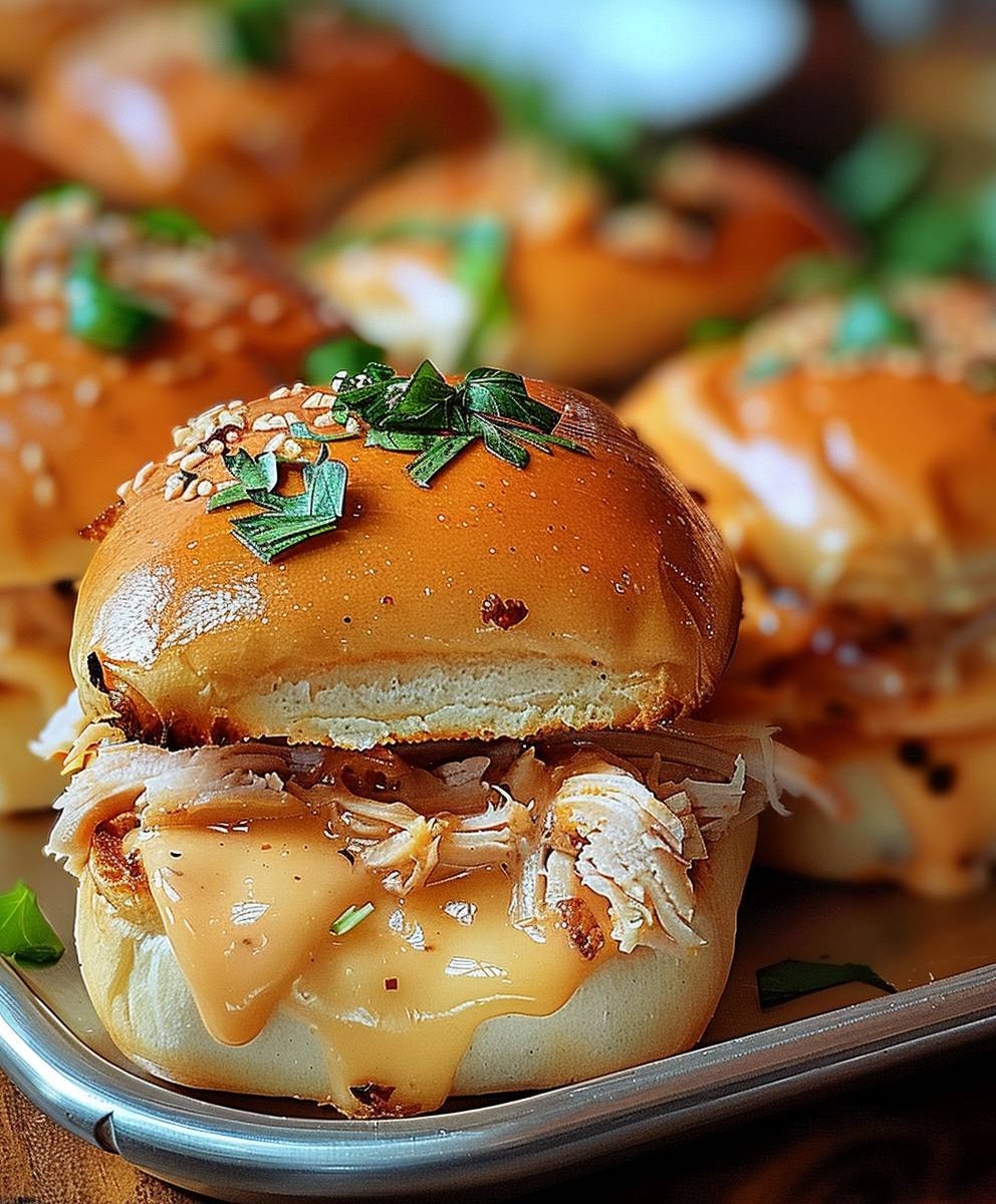 Turkey Cheese Sliders
