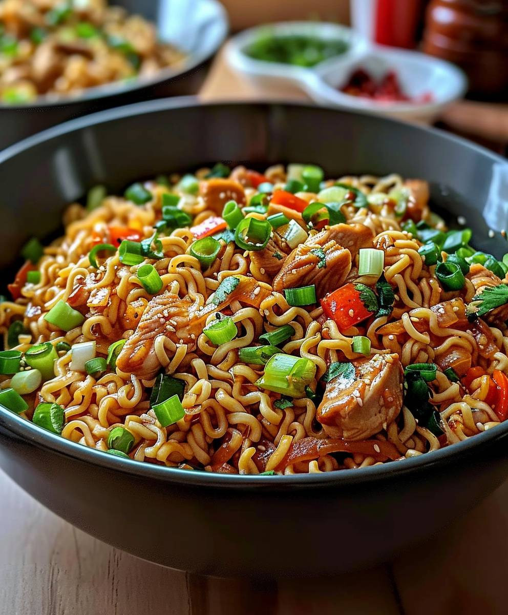 Chicken Ramen Stir Fry