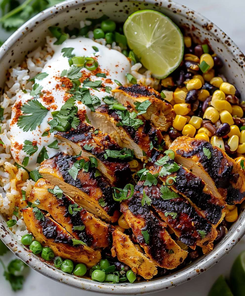 Chicken Rice Bowl Mexican