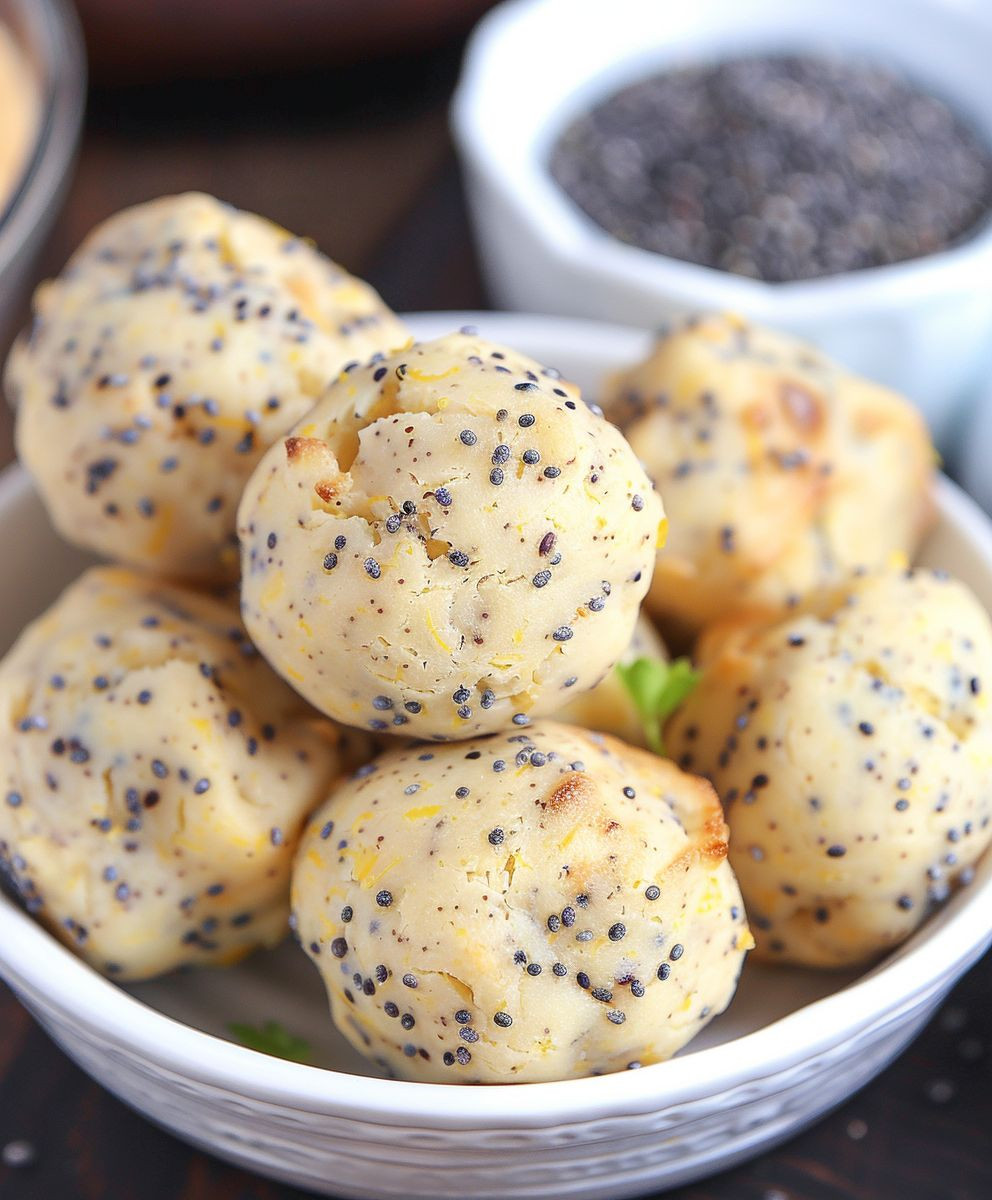 Lemon Poppy Seed Bites