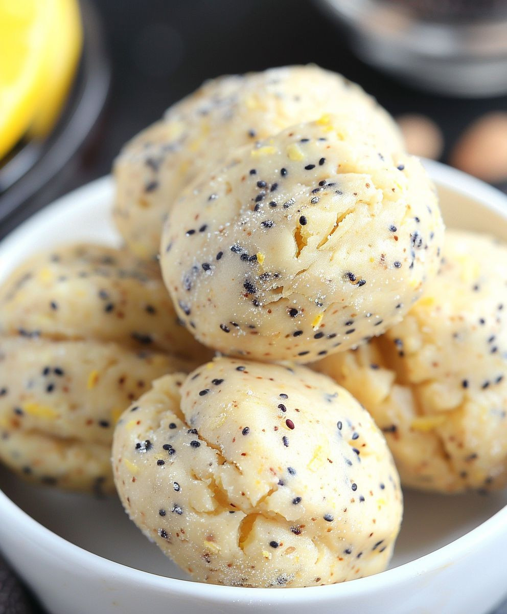 Lemon Poppy Seed Bites