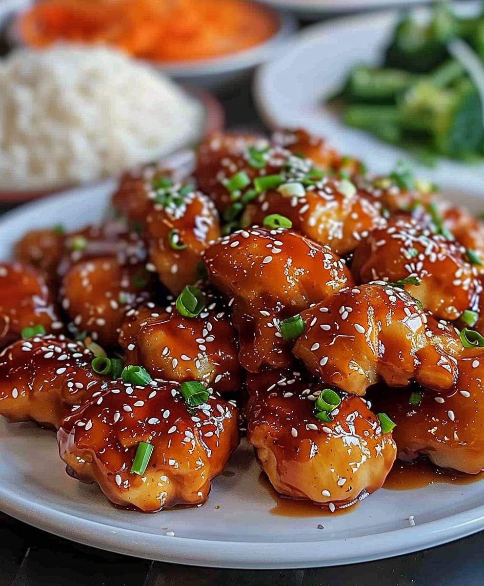 Honey Garlic Chicken