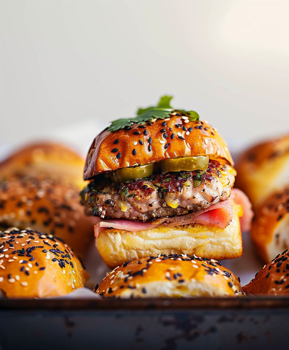 Cuban Sliders Sandwiches