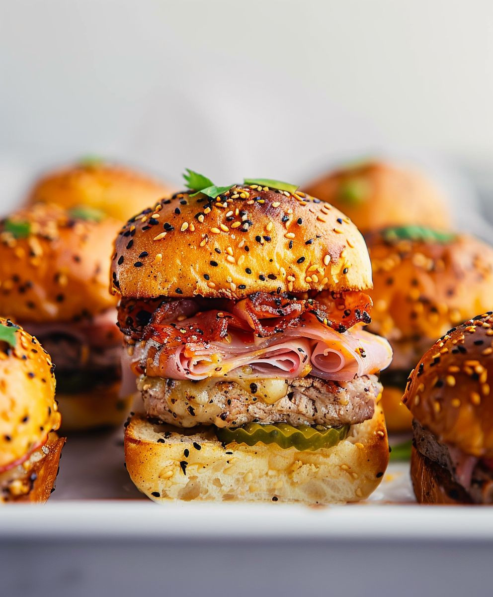 Cuban Sliders Sandwiches