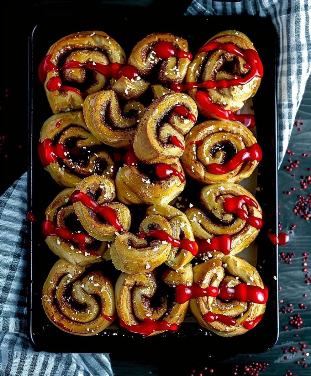 Bloody Cinnamon Rolls