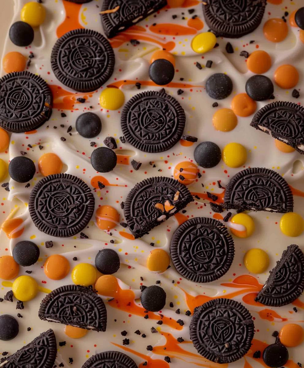 White Chocolate Oreo Bark