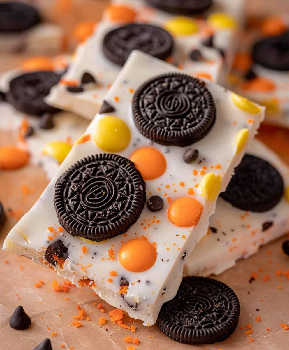 White Chocolate Oreo Bark