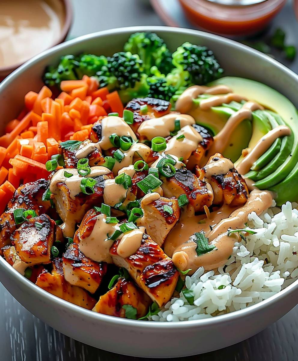 Bang Bang Chicken Bowl
