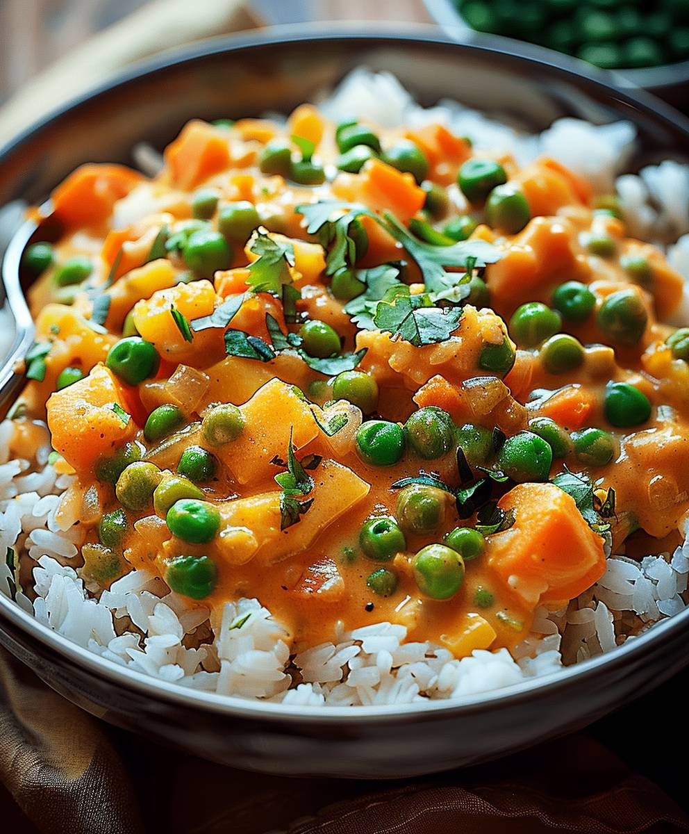 Creamy Vegetable Rice Sauce