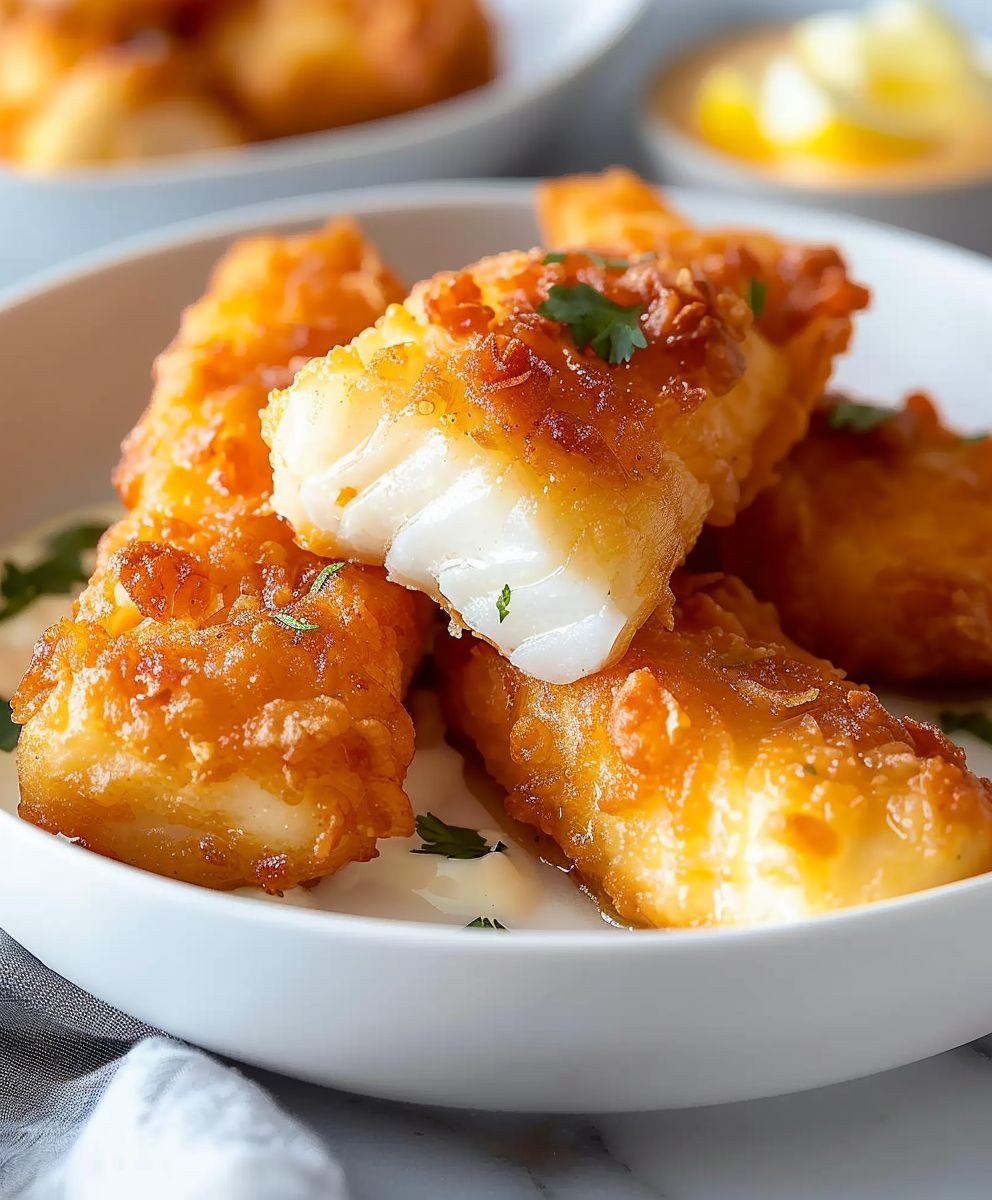 Beer Battered Halibut