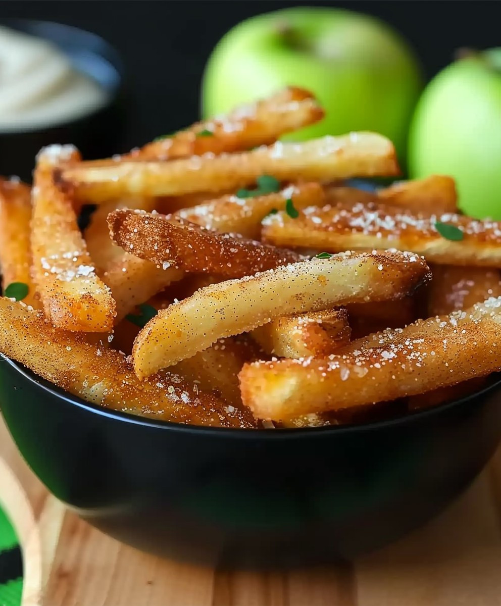 Air Fryer Apple Fries