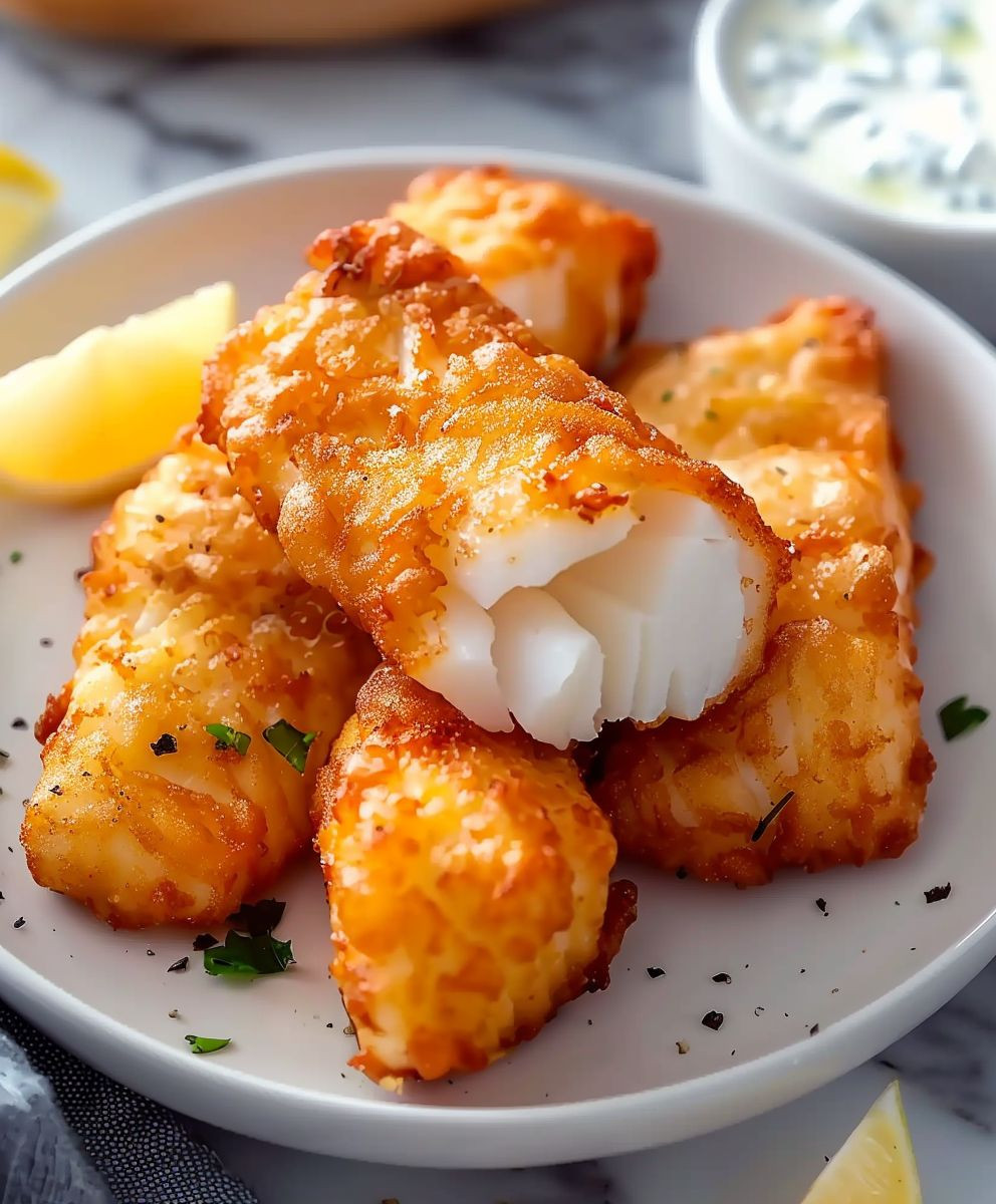 Beer Battered Halibut