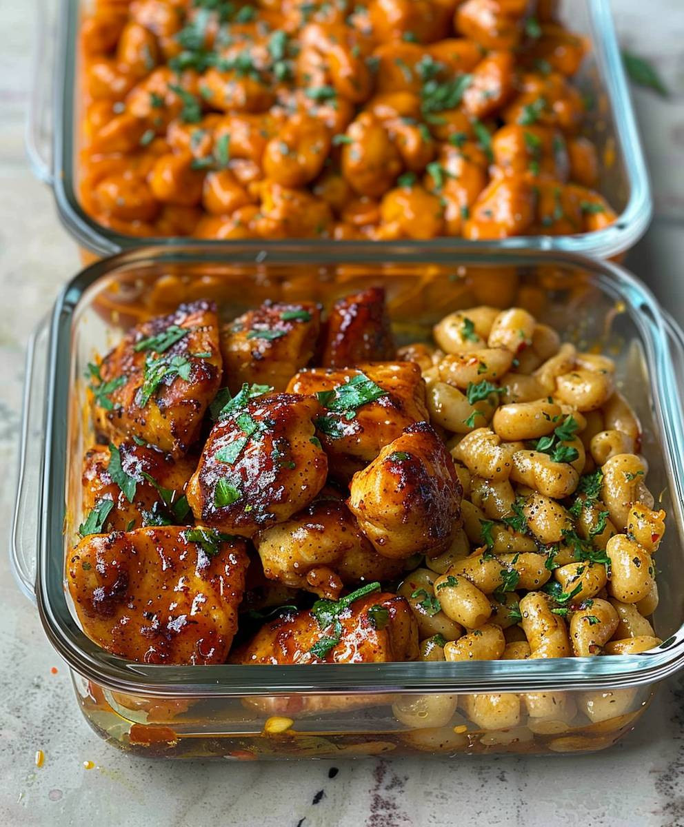 High Protein Honey Garlic Chicken
