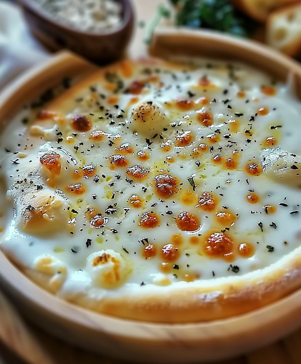 Garlic Sauce Pizza