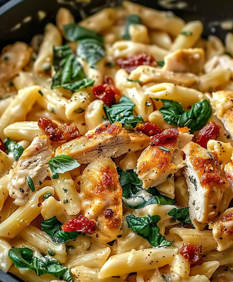 Tuscan Chicken Pasta