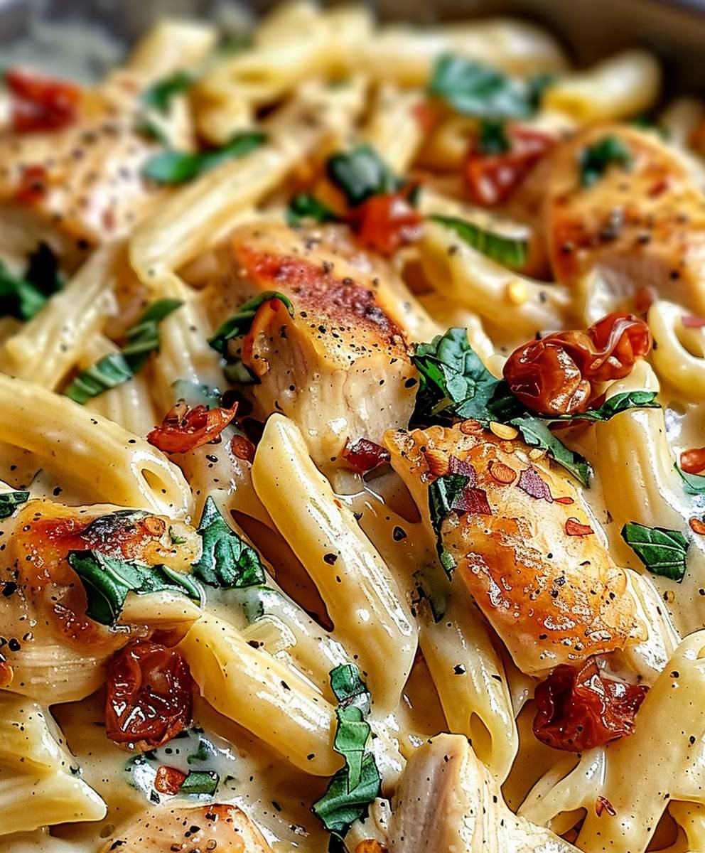 Tuscan Chicken Pasta