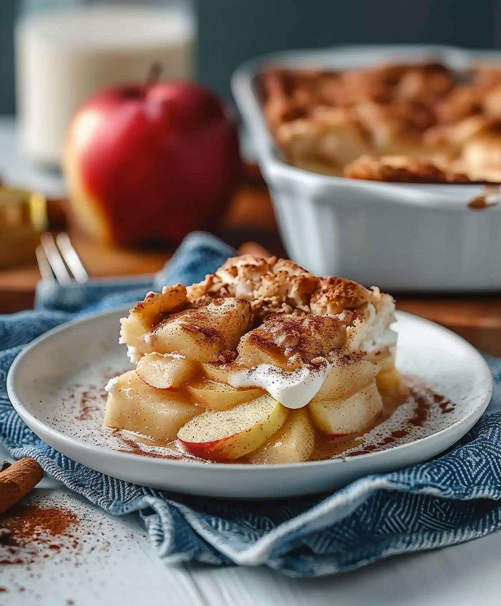 High Protein Apple Cinnamon Bake