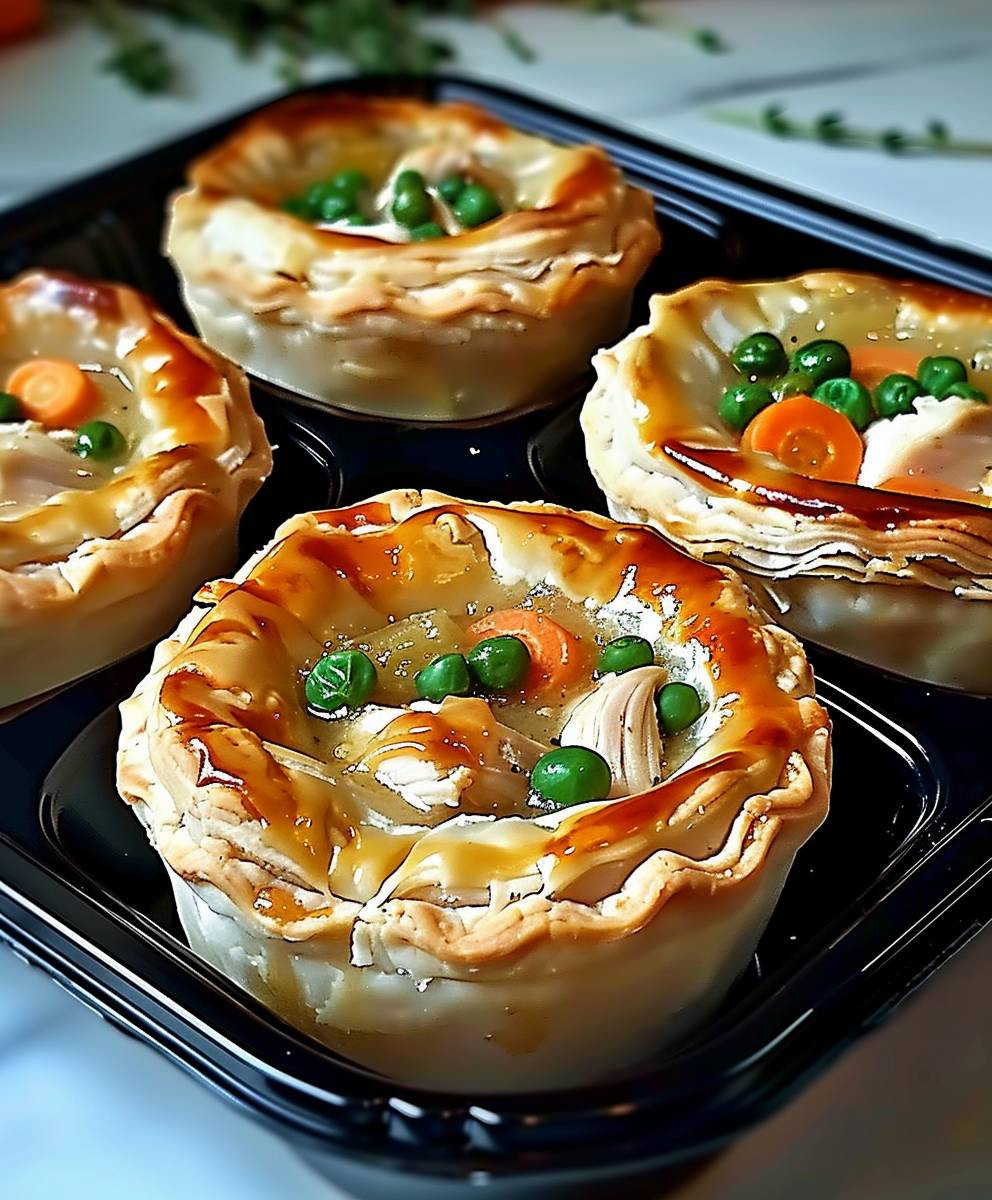Mini Chicken Pot Pies