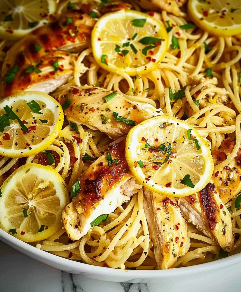Lemon Chicken Pasta