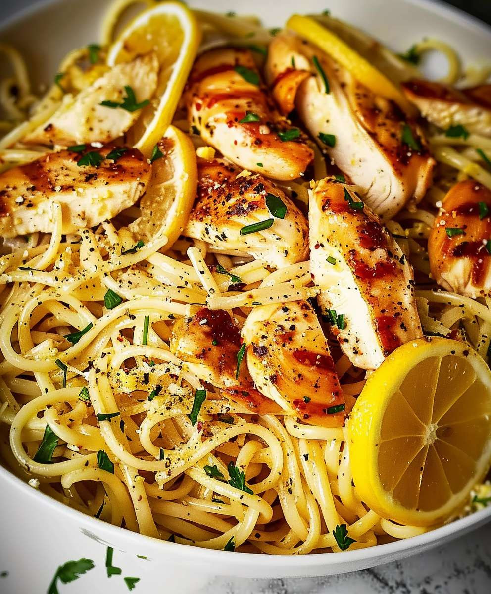 Lemon Chicken Pasta