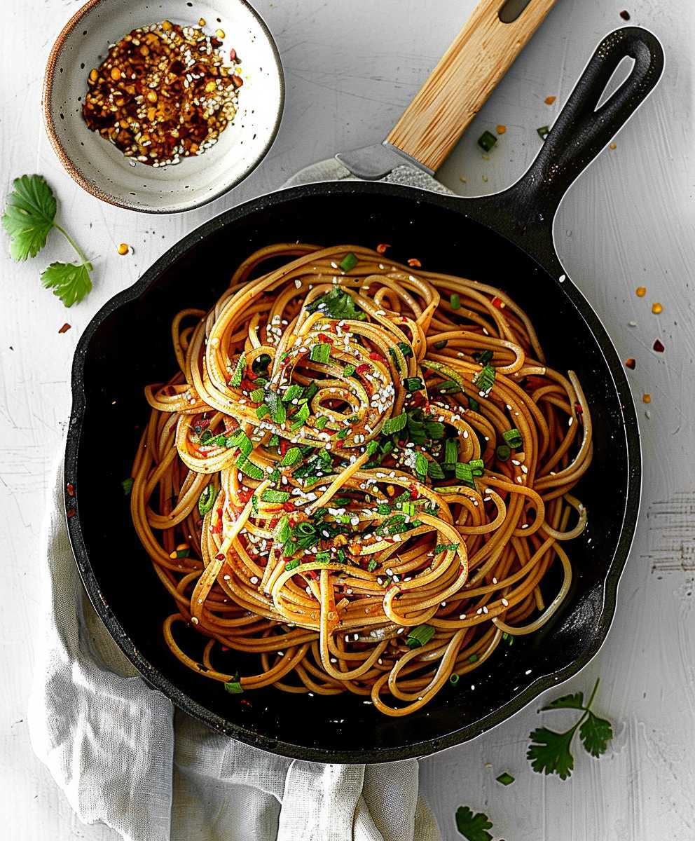Garlic Sesame Noodles