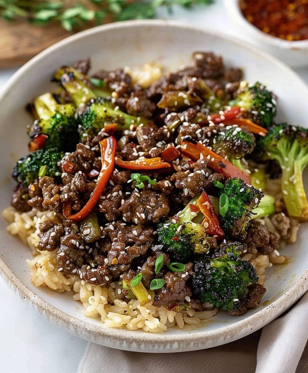 Ground Beef Broccoli