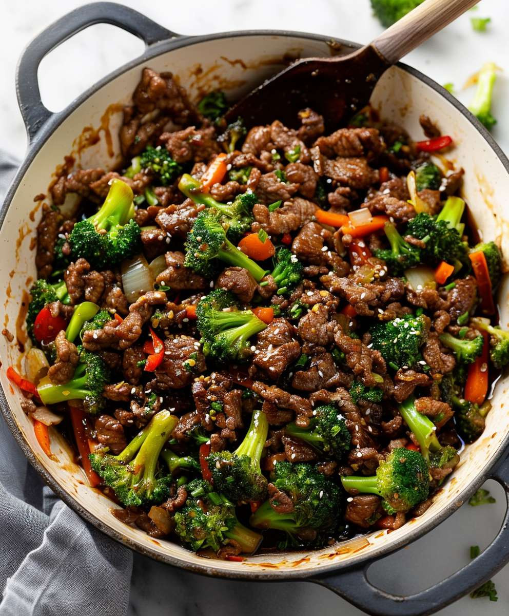 Ground Beef Broccoli