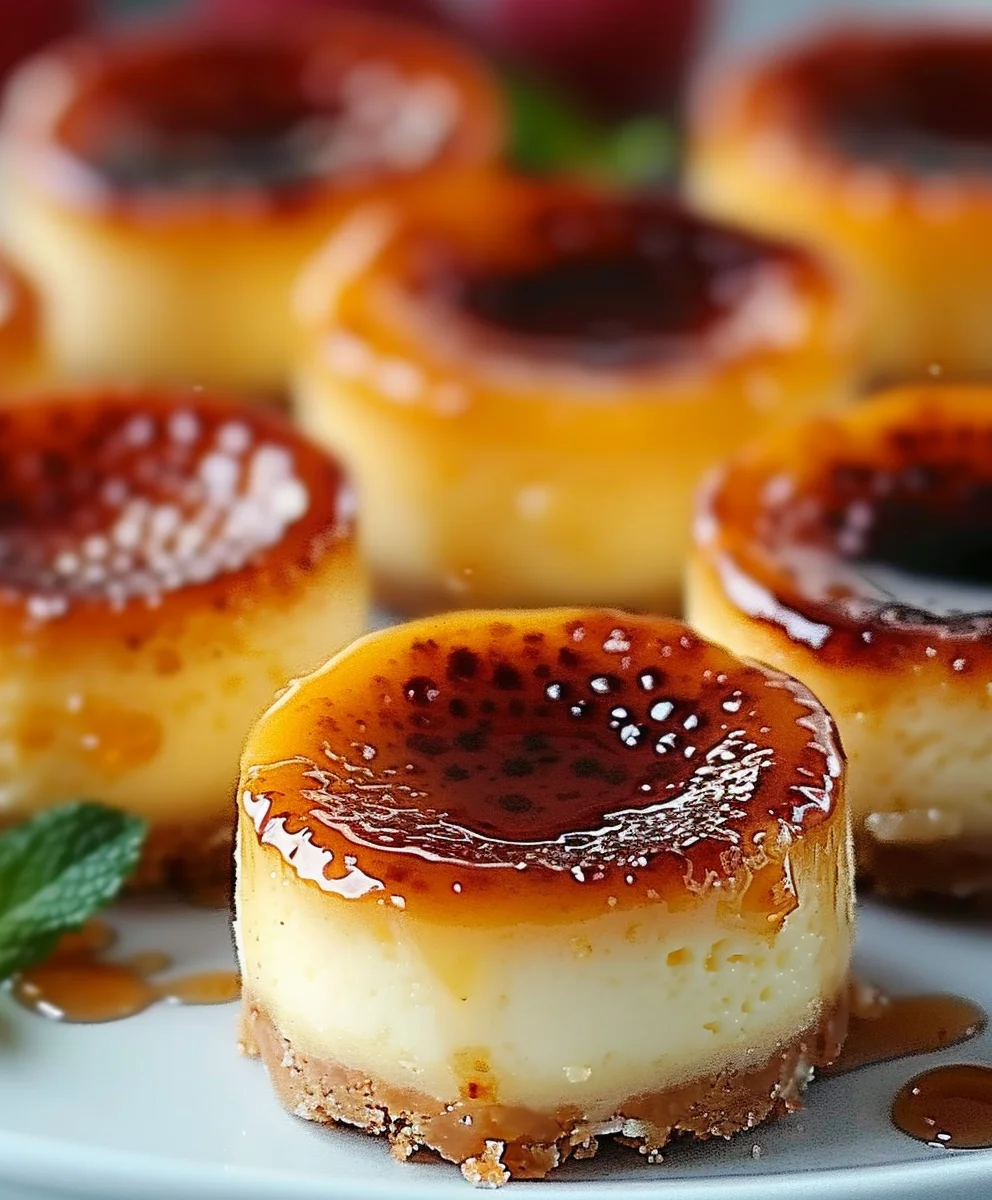 Incredible Mini Creme Brulee Cheesecakes: Ultimate Recipe